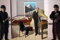 MOMA 02-1 Rene Magritte The Menaced Assassin